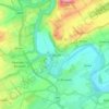 Dryburgh topographic map, elevation, terrain