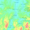 Cimarga topographic map, elevation, terrain