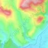 Hoghia topographic map, elevation, terrain