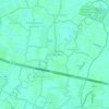 Ban Bang Sao Thong topographic map, elevation, terrain