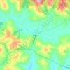 Bodega topographic map, elevation, terrain