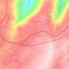 Mogo de Anciães topographic map, elevation, terrain