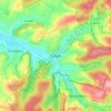 Bargen topographic map, elevation, terrain
