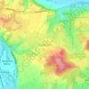 Crazies Hill topographic map, elevation, terrain