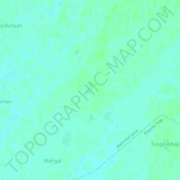 Bargawa Tunga topographic map, elevation, terrain