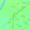Matiari topographic map, elevation, terrain