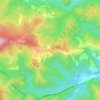 Mattarana topographic map, elevation, terrain