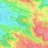 X topographic map, elevation, terrain
