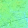 Bell Fontaine topographic map, elevation, terrain