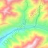 آبنیک topographic map, elevation, terrain