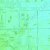 Cedar Creek Woods topographic map, elevation, terrain