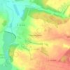 Havronshchyna topographic map, elevation, terrain
