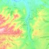 ضاحية البستان topographic map, elevation, terrain