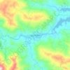 San Rafael topographic map, elevation, terrain
