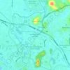 Kampung Mata Kuching topographic map, elevation, terrain