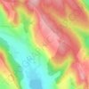 Cujba topographic map, elevation, terrain