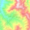 Moyotepec (Moyotepec de Juárez) topographic map, elevation, terrain