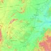 Balangir topographic map, elevation, terrain