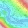 Hundorp topographic map, elevation, terrain