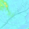 Waru topographic map, elevation, terrain
