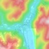 Salmo topographic map, elevation, terrain