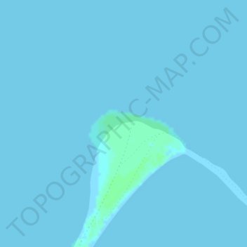 Point Barrow topographic map, elevation, terrain