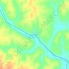 Wilton Springs topographic map, elevation, terrain