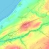 Crosby topographic map, elevation, terrain