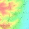 Rippingale topographic map, elevation, terrain