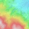 La Fressinie topographic map, elevation, terrain