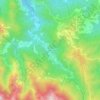 Molini topographic map, elevation, terrain