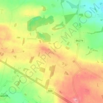 East Layton topographic map, elevation, terrain