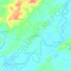 Pengaron topographic map, elevation, terrain