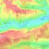 Stitchcombe topographic map, elevation, terrain