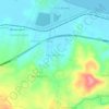 Ponowareng topographic map, elevation, terrain