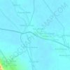 Koto Panap topographic map, elevation, terrain