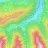 Val di Mezzo topographic map, elevation, terrain