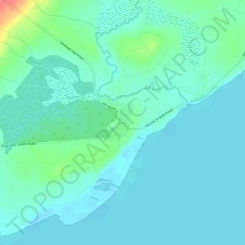 Gay topographic map, elevation, terrain