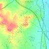 Cheslyn Hay topographic map, elevation, terrain