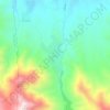 Fordo topographic map, elevation, terrain
