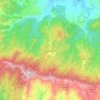 Jayaque topographic map, elevation, terrain