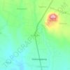 Grobogan topographic map, elevation, terrain