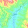 Muanghian topographic map, elevation, terrain