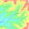 Kaligono topographic map, elevation, terrain