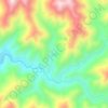 Salian topographic map, elevation, terrain