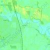 Ryther topographic map, elevation, terrain