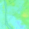 الخضراء -جبيل topographic map, elevation, terrain