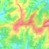 Cross in Hand topographic map, elevation, terrain