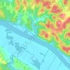 Ambrosia topographic map, elevation, terrain