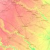 Rāe Bareli topographic map, elevation, terrain